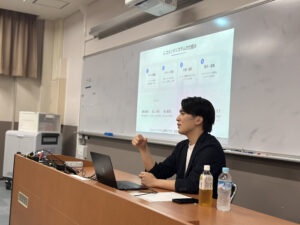 弊社代表の北森が、母校・関西学院高等部の探究型授業「AI活用」に講師として登壇